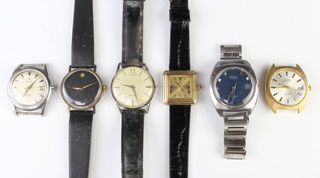 A gentleman's steel cased Titus Transistor wristwatch and minor watches