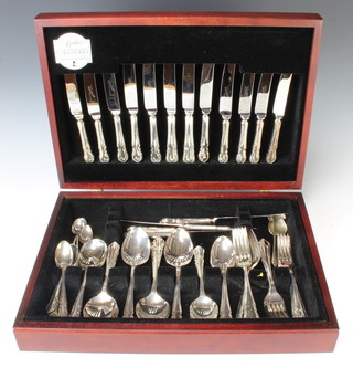 A canteen of Butler plated cutlery for 6 