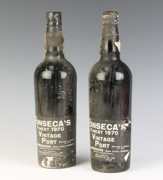 Two bottles of 1970 Fonseca vintage port 