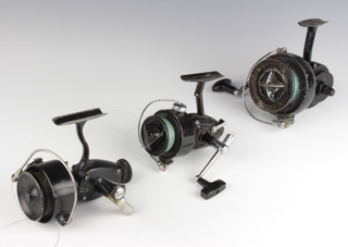 A Sportex 55 fishing reel, a Shakespeare 2006GG reel and 1 other 