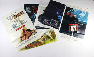 Six movie posters consisting of US One Sheets and UK Quads including "Marooned", "The Belstone Fox", "The Private Life Of Sherlock Holmes", "Gray Lady Down", "The Odessa File" and "Murder By Decree"