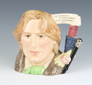 A Royal Doulton character jug - Oscar Wilde D7146 to commemorate the 100th Anniversary of the Death of Oscar Wilde 18cm 