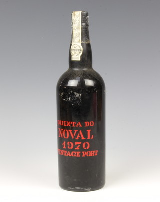 A bottle of 1970 Quinta Do Noval vintage port 