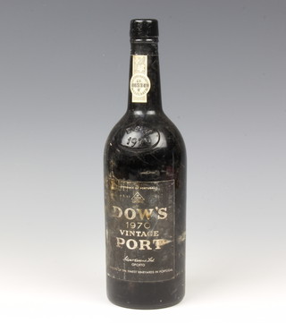 A bottle of 1970 Dow's vintage port 