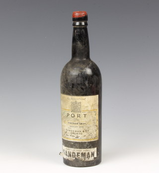 A bottle of 1934 Sandeman vintage port 