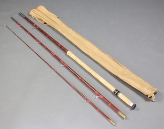 An Edgar Sealy 13' match rod contained in original bag 