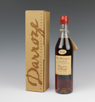 A 70cl bottle of Bas-Armagnac Francis Darroze 1976, boxed 