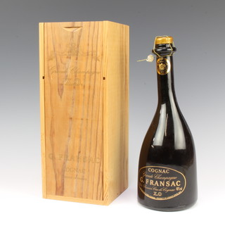 A 70cl bottle of G Fransac XO Grand Champagne Cognac boxed 