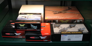 A Corgi Toys The Aviation Archive limited edition model "Defenders of Malta" boxed, ditto "Fighting Machines" and 4 Aviation Archive models 