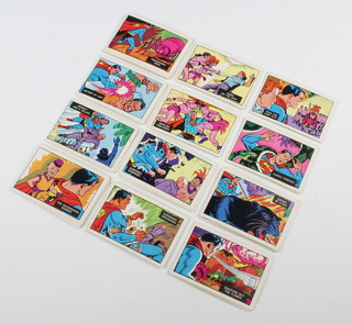 Forty ABC Super Man In The Jungle trade cards 