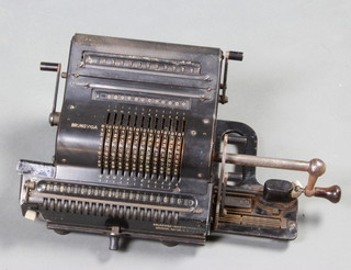 A Brunsviga Nova 13 mechanical calculator, numbered 210614  