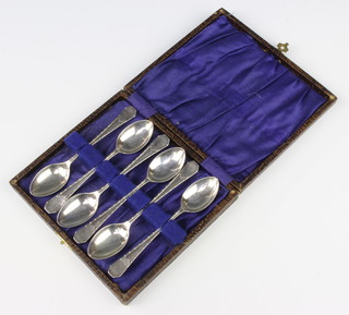 A set of 6 silver teaspoons Sheffield 1913 80 grams