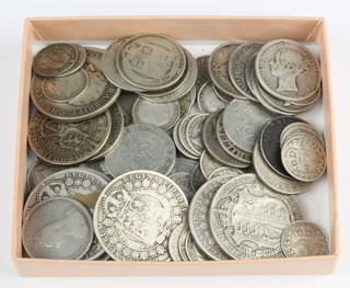A quantity of pre-1947 coins 313 grams 