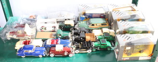 5 Corgi Classic model commercial vehicles together with a collection of other toy cars 