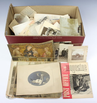 A collection of ephemera, postcards and photographs relating to the Sweetman-Powell family 