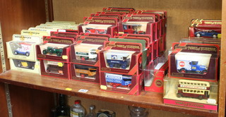 A collection of 72 Matchbox models of Yesteryear