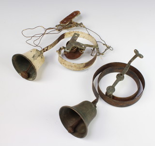 2 19th Century internal servants bells 