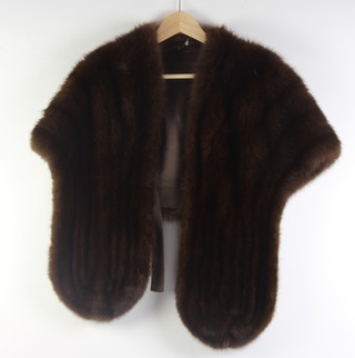 Two lady's mink stoles 