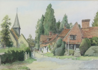 Dennis Hugh Somerfield 1911-1986, watercolour signed, "Morning in Alford" 25cm x 36cm  