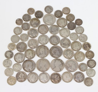 A collection of minor pre-1947 coinage, 265 grams