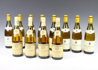 Eight bottles of 1996 Jean-Paul Droin Chablis 1er Cru Montee de Tonnerre together with four bottles of 2003 Louis Jadot Domaine Gagey Savigny Les Beaune 1er Cru Clos des Guettes 
