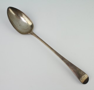 A George III Old English pattern silver basting spoon London 1811, 110 grams 
