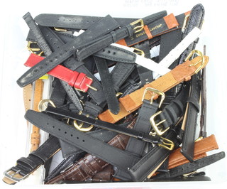 A quantity of lady's and gentleman's new wristwatch straps