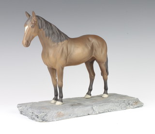 A Beswick figure of Cleveland Bay horse in brown matt no.3999 21.5cm 