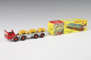 A Dinky SuperToys Leyland 8-wheel chassis No 936, boxed 
