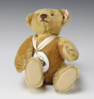 A Steiff 150th anniversary bear complete with medallion 10cm 
