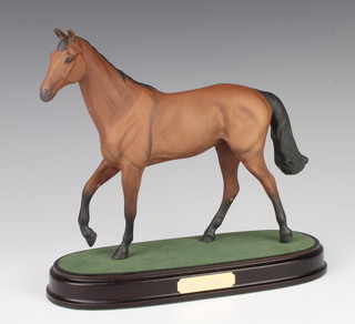 A Beswick figure of Red Rum, bay matt,  no.226 from the Connoisseur Series by Amanda Hughes-Lubeck 22.9cm 