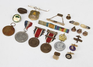 A collection of minor School Attendance medals etc 