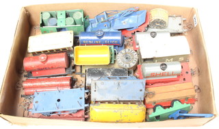 A collection of O gauge rolling stock 