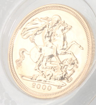 A half sovereign 2000 
