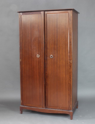 A Stag mahogany wardrobe 177cm h x 96cm w x59cm d
