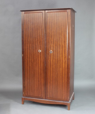 A Stag mahogany wardrobe  178cm h x 96cm w x 59cm d