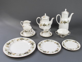 A 56 piece Royal Doulton Larchmont tea, coffee and dinner service ( part photographed )