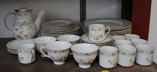 A part Royal Doulton Mandalay pattern tea, coffee and dinner service 