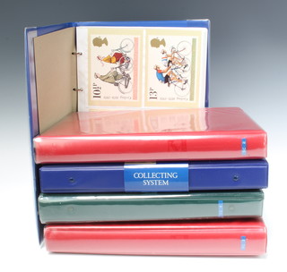 Five albums of PHQ cards 