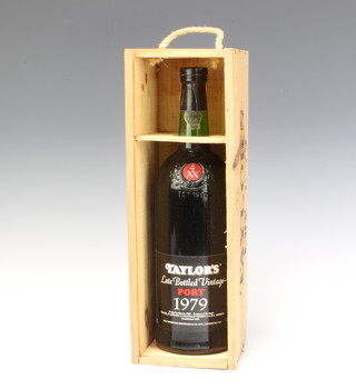 A magnum of 1979 Taylor's late bottled vintage port 
