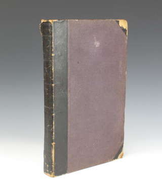 A ship's log report on the pearl-shell fisheries of Torres Strait, HMS Beagle 1879 and other expeditions, half leather bound 