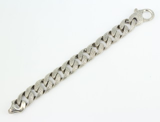 A silver bracelet by Stephen Webster 140 grams