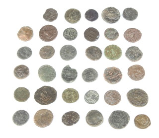 35 Roman Imperial bronze coins 