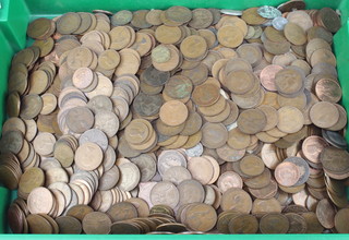 A quantity of pre decimal bronze coinage