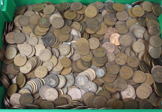 A quantity of pre decimal bronze coinage 
