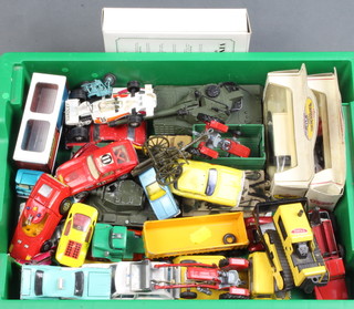 A collection of toy cars 