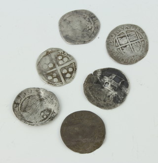 Six early British hammered coins 