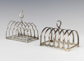 A silver 7 bar toast rack, Birmingham 1934, 1 other, 266 grams