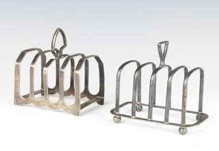 A silver 5 bar toast rack Sheffield 1932 and 1 other, 228 grams