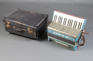 A Frontalini accordion with 48 buttons 
